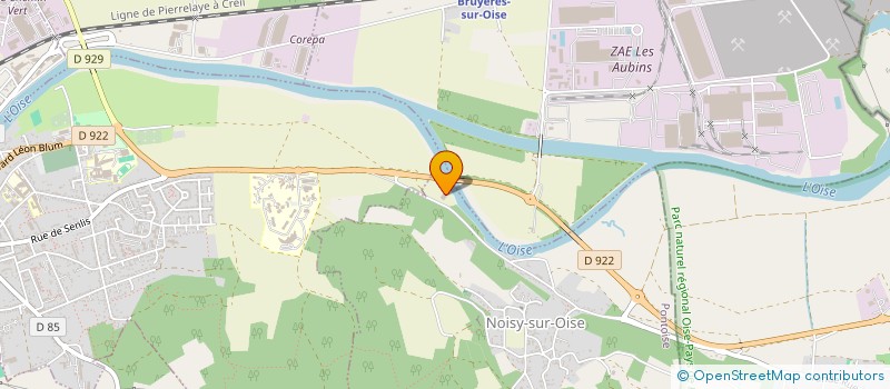 localisation de l'entreprise AUTO NOISY  NOISY-SUR-OISE