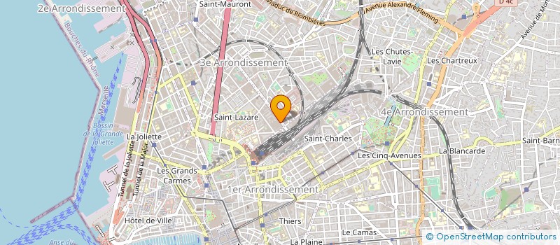localisation de l'entreprise AUTO NORD à MARSEILLE
