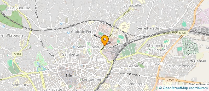 localisation de l'entreprise AUTO OCCASION 30  NIMES