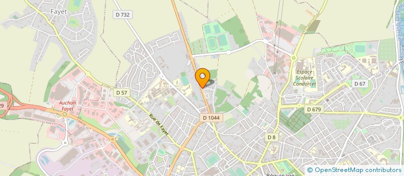 localisation de l'entreprise AUTO+OCCASION à SAINT QUENTIN