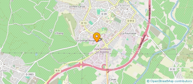 localisation de l'entreprise AUTO OCCASION PISCENOISE à PEZENAS
