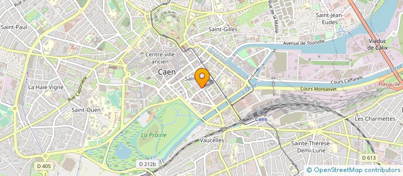 localisation de l'entreprise AUTO-OCCAZ à CAEN