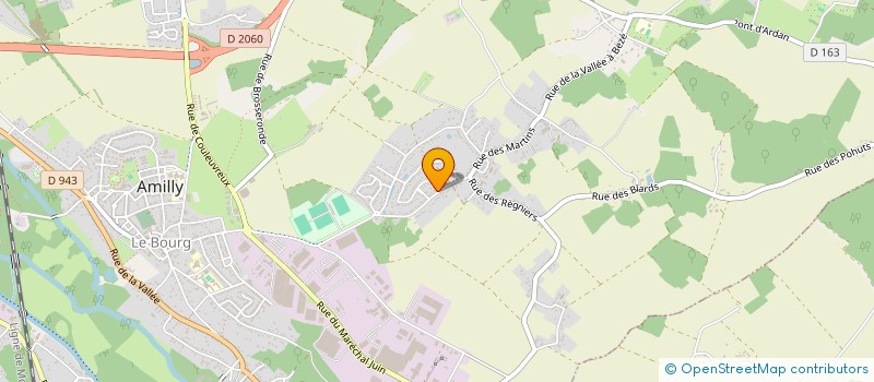 localisation de l'entreprise AUTO OCCAZ à AMILLY