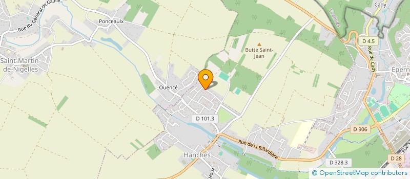 localisation de l'entreprise AUTO-ONE 78 à HANCHES