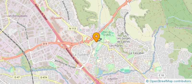 localisation de l'entreprise AUTO-ONE  MARTIGUES