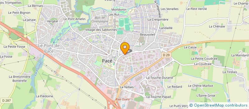 localisation de l'entreprise AUTO PACE SERVICES à PACE