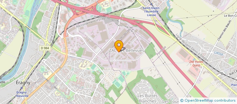 localisation de l'entreprise AUTO PARADISE  HERBLAY-SUR-SEINE