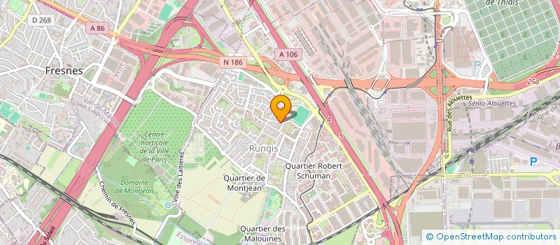 localisation de l'entreprise AUTO PARC SERVICES  RUNGIS