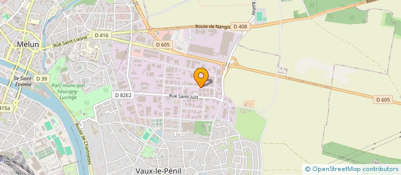 localisation de l'entreprise AUTO PARTS à VAUX-LE-PENIL