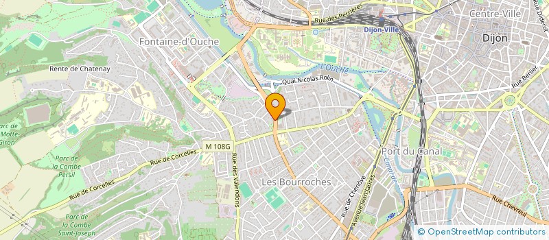 localisation de l'entreprise AUTO PARTS SYSTEME à DIJON