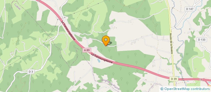 localisation de l'entreprise AUTO PASSION 19  BRIGNAC-LA-PLAINE