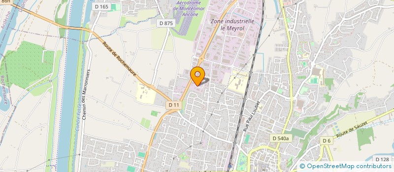 localisation de l'entreprise AUTO PASSION 26  MONTELIMAR