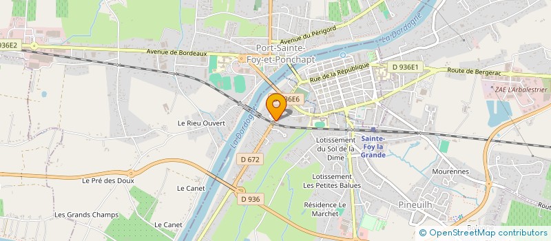 localisation de l'entreprise AUTO PASSION 33 à PINEUILH
