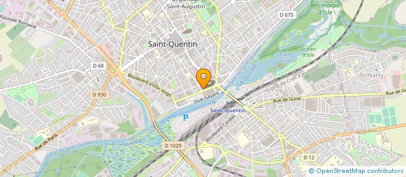 localisation de l'entreprise AUTO PASSION à SAINT-QUENTIN