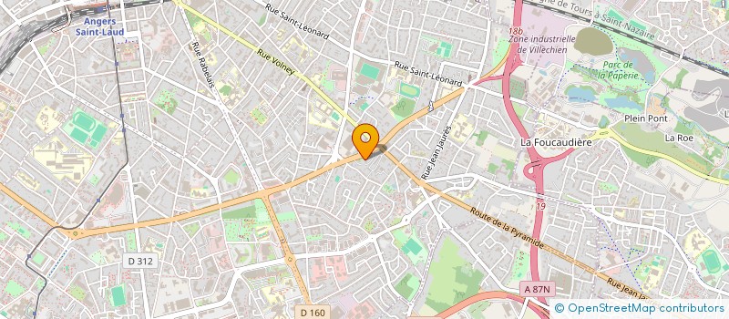 localisation de l'entreprise AUTO PASSION 49 à ANGERS