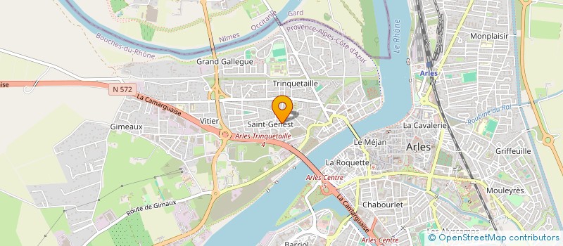 localisation de l'entreprise AUTO PASSION  ARLES