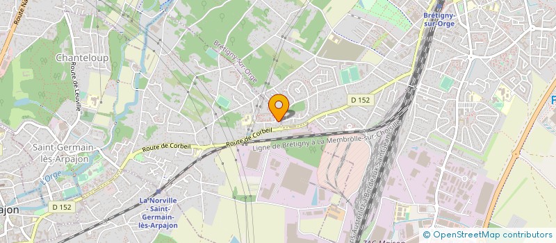 localisation de l'entreprise AUTO-PASSION à SAINT-GERMAIN-LES-ARPAJON