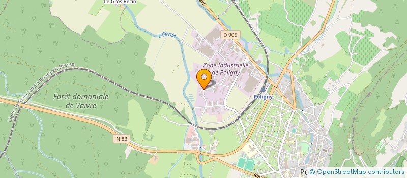 localisation de l'entreprise AUTO PERFORMANCE  POLIGNY