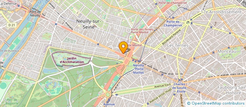 localisation de l'entreprise AUTO PERMIS à NEUILLY-SUR-SEINE