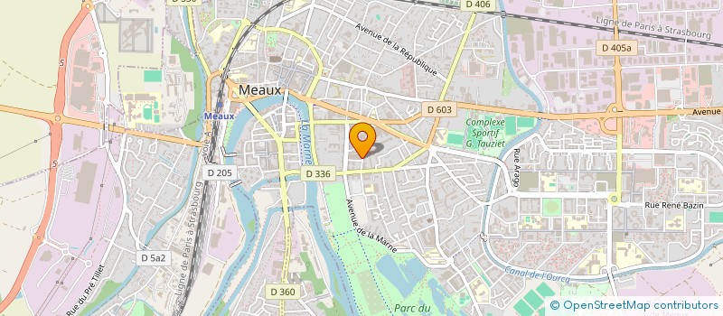 localisation de l'entreprise AUTO PERTI CONVOYAGE à MEAUX