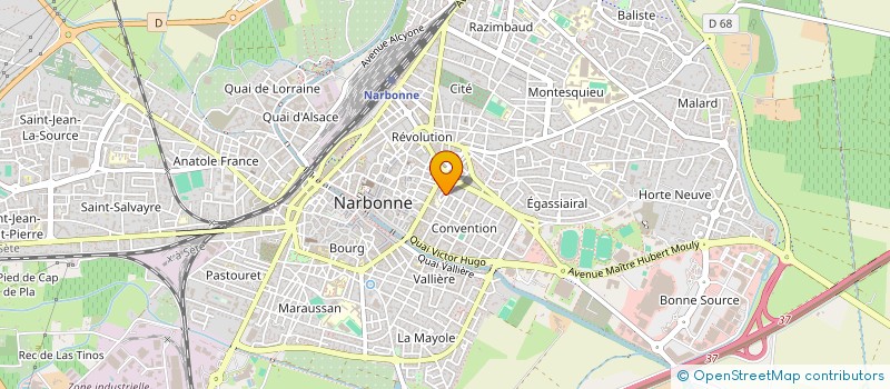 localisation de l'entreprise AUTO PHARMA LR 34  NARBONNE