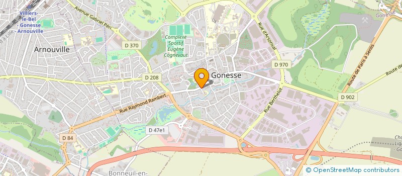 localisation de l'entreprise AUTO PIECE SERVICE à BONNEUIL-EN-FRANCE