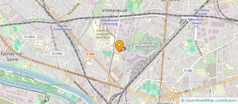 localisation de l'entreprise AUTO PIECE VILLETANEUSE à VILLETANEUSE