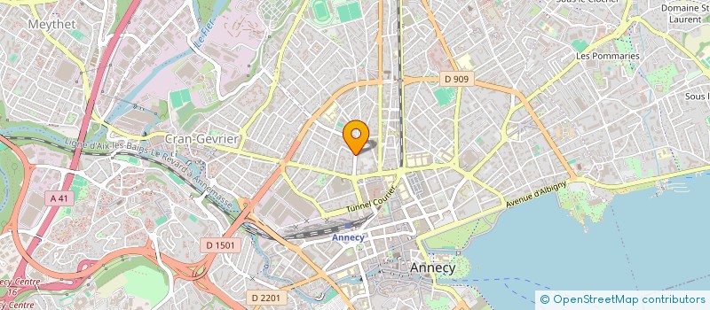 localisation de l'entreprise AUTO PIECES 74 à ANNECY