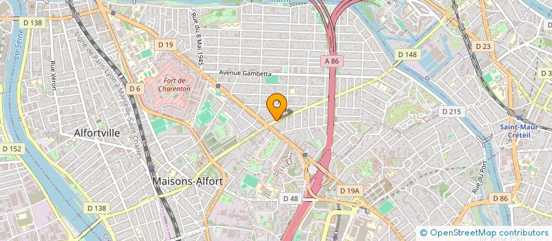 localisation de l'entreprise AUTO PIECES DETACHEES EXPRESS  MAISONS-ALFORT