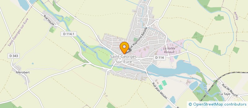 localisation de l'entreprise AUTO PIECES DISCOUNT 28 à SAINT-GEORGES-SUR-EURE