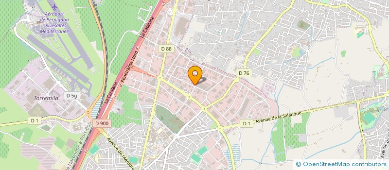 localisation de l'entreprise AUTO PIECES ELITE  PERPIGNAN