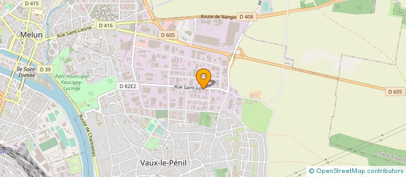 localisation de l'entreprise AUTO PIECES L.K à VAUX-LE-PENIL
