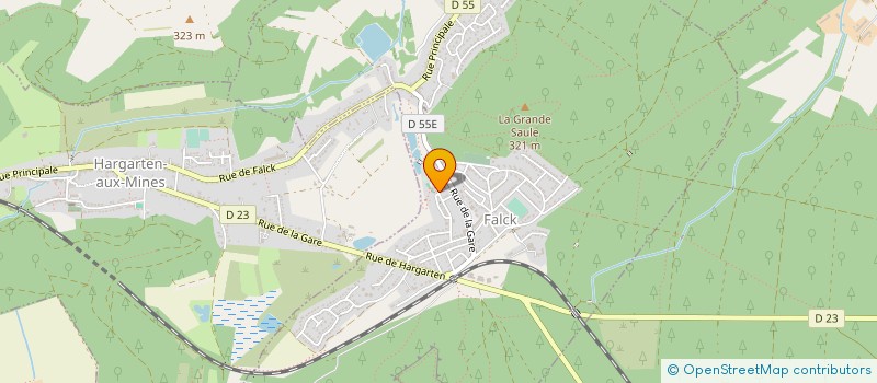 localisation de l'entreprise AUTO PIECES MERTEN  MERTEN