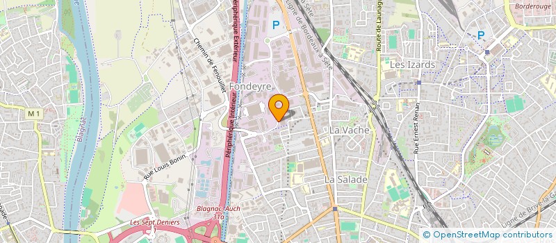localisation de l'entreprise AUTO PIECES ROUENNAISE APR à TOULOUSE