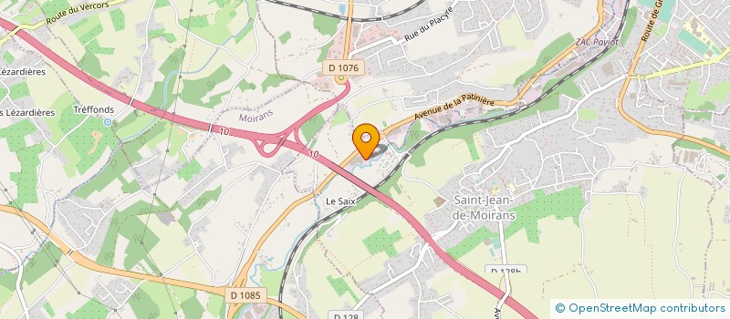 localisation de l'entreprise AUTO PIECES VOIRONNAISE à SAINT-JEAN-DE-MOIRANS