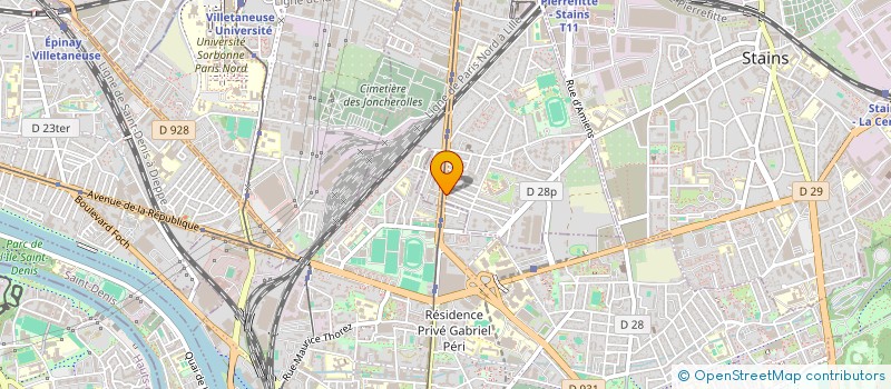 localisation de l'entreprise AUTO PIERREFITTE à PIERREFITTE-SUR-SEINE