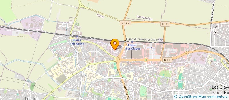 localisation de l'entreprise AUTO PLAISIR à PLAISIR