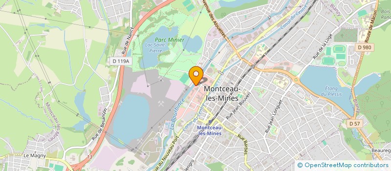 localisation de l'entreprise AUTO PLUS 71  MONTCEAU LES MINES