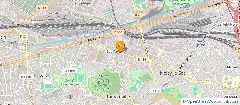 localisation de l'entreprise AUTO PLUS à ROMAINVILLE