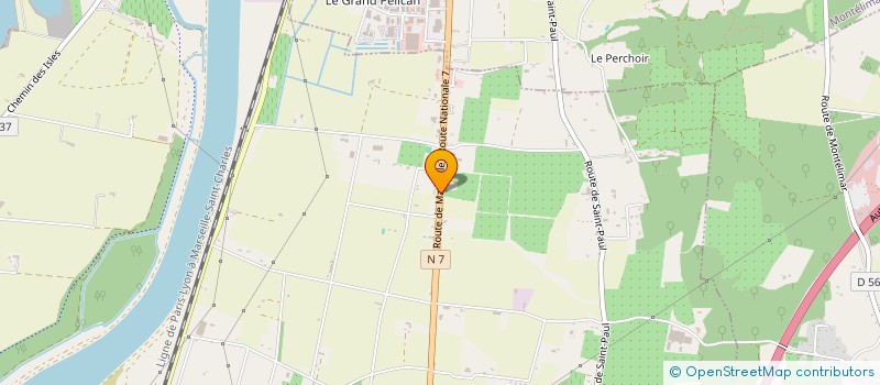 localisation de l'entreprise AUTO PNEU ET SERVICES  MALATAVERNE