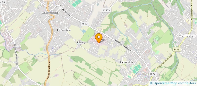 localisation de l'entreprise AUTO PNEUS à PECHBONNIEU