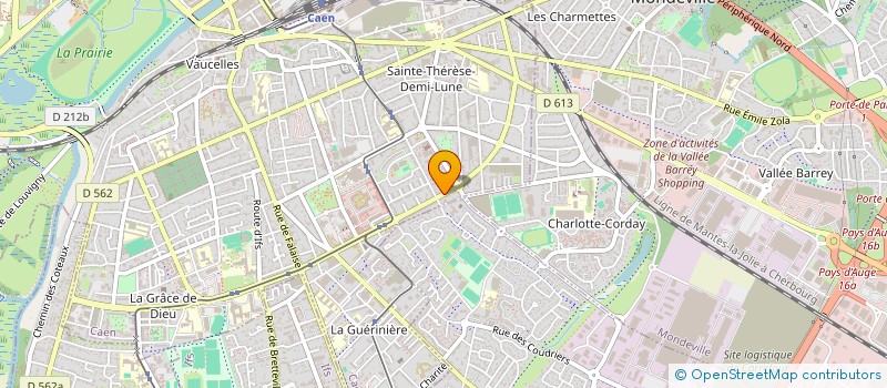 localisation de l'entreprise AUTO POWERING SUPPLIES à CAEN