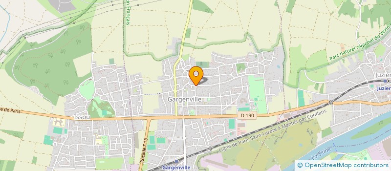 localisation de l'entreprise AUTO PRESTIGE  GARGENVILLE