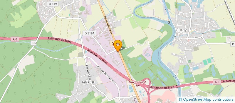 localisation de l'entreprise AUTO PRESTIGE 89  APPOIGNY