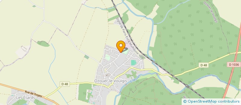 localisation de l'entreprise AUTO PRIME  OZOUER-LE-VOULGIS