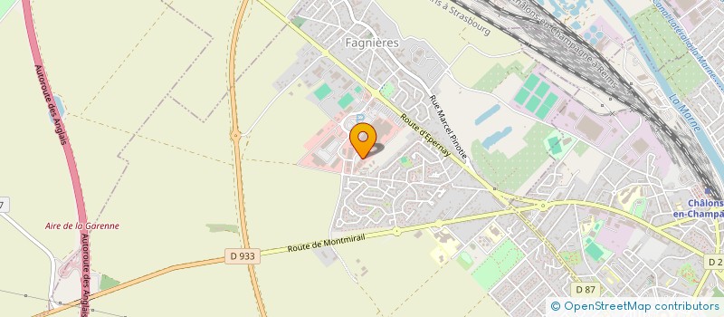 localisation de l'entreprise AUTO PRO  FAGNIERES