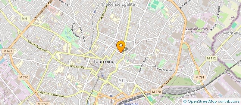 localisation de l'entreprise AUTO PRO 59  TOURCOING