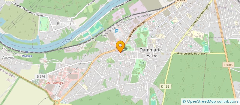 localisation de l'entreprise AUTO PRO 77 à DAMMARIE-LES-LYS