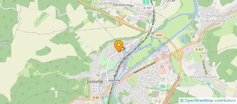 localisation de l'entreprise AUTO PRO à JOINVILLE