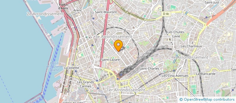 localisation de l'entreprise AUTO PRO  MARSEILLE